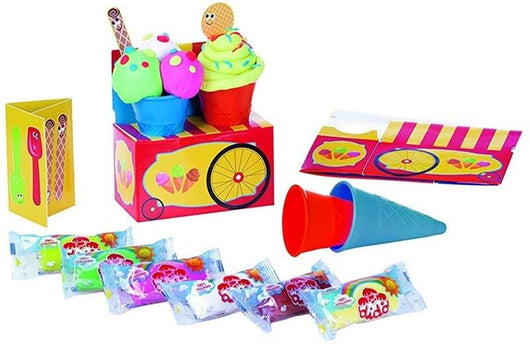 DIDÒ GIOCACREA GELATO SET PONGO FORMINE ACCESSORI GELATAIO 12 PZ