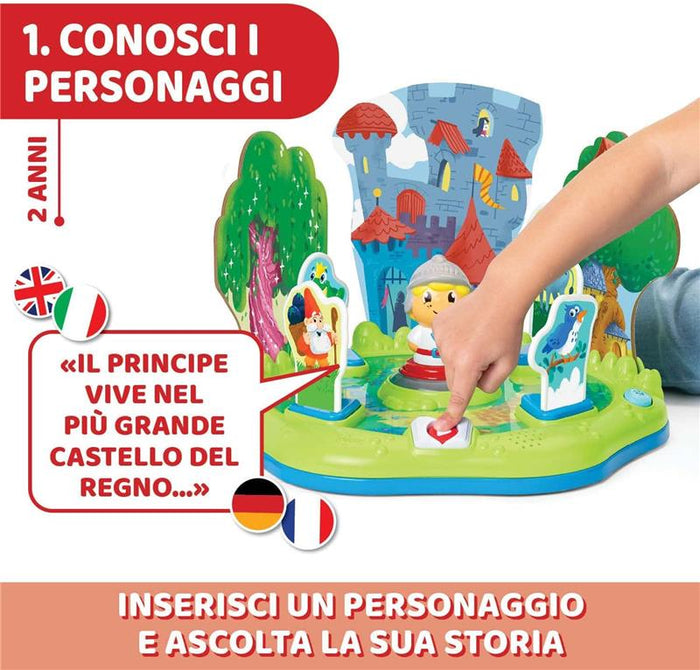 CHICCO FABULOUS IL CREASTORIE CANTASTORIE PER BAMBINI 2 ANNI, 6 ANNI, IN 4 LINGUE, 10 PERSONAGGI, 4 MODALITÀ, 90 MIN DI CONTENUTI