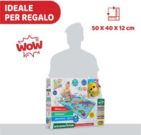 CHICCO TAPPETO GIOCO EVOLUTIVO LE AVVENTURE DI CODY PROGRAMMAZIONE E AL CODING TAPPETO BAMBINI CAMERETTA110X80  2-6 ANNI