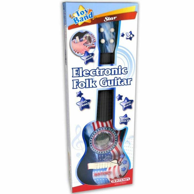CHITARRA ELETTRICA FOLK CON EFFETTI LUMINOSI E SUONI