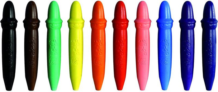 GIOTTO BEBE SUPER PASTELLONI CERA IN CONFEZIONE DA 10 PEZZI