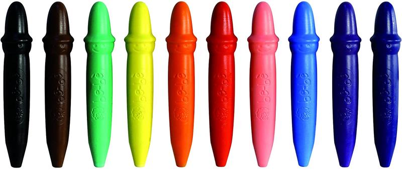 GIOTTO BEBE SUPER PASTELLONI CERA IN CONFEZIONE DA 10 PEZZI