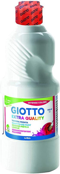 GIOTTO TEMPERA 500ML BIANCA LAVABILE SENZA GLUTINE