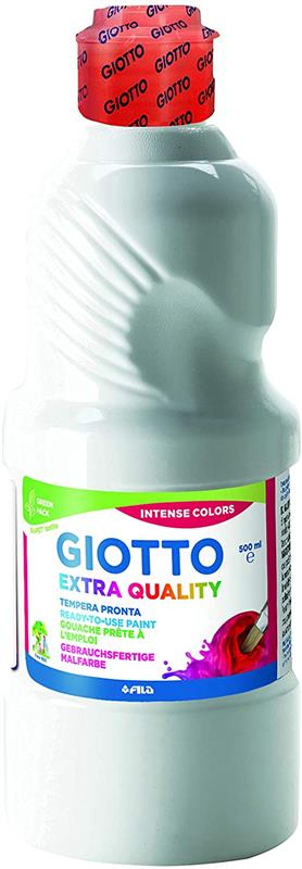 GIOTTO TEMPERA 500ML BIANCA LAVABILE SENZA GLUTINE