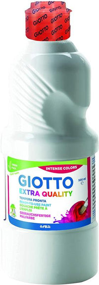 GIOTTO TEMPERA 500ML BIANCA LAVABILE SENZA GLUTINE