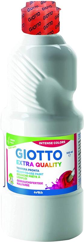 GIOTTO TEMPERA 500ML BIANCA LAVABILE SENZA GLUTINE