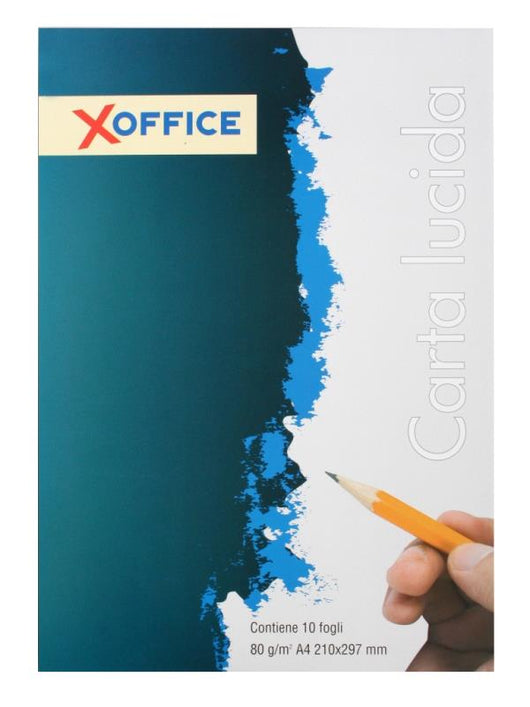 BLOCCO CARTA LUCIDA 10 FOGLI FORMATO A4 80G M2