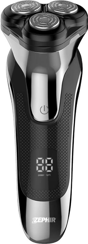 RASOIO ELETTRICO A TESTINE ROTANTI WET & DRY 5V WATERPROOF IPX6