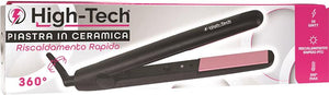 HIGH-TECH PIASTRA PER CAPELLI DA 30W CON COMPONENTI IN CERAMICA