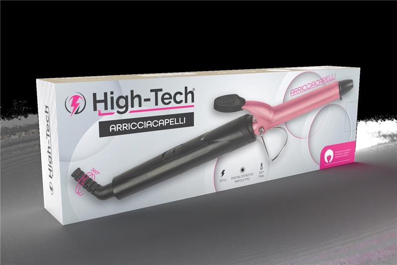HIGH-TECH ARRICCIACAPELLI PROFESSIONALE DA 50W CON PIASTRA IN CERAMICA