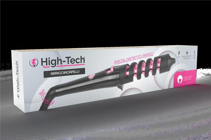 HIGH-TECH ARRICCIACAPELLI PROFESSIONALE DA 40W CON PIASTRA IN CERAMICA