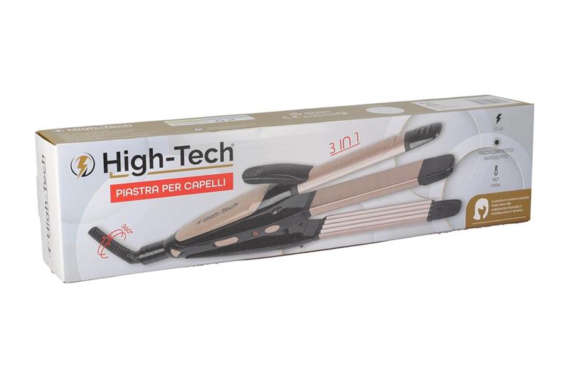 HIGH-TECH PIASTRA DA 40W LISCIO E FRISE COMPONENTI IN CERAMICA COLORE ASSORTITO