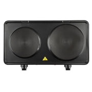 GIRMI PIASTRA ELETTRICA DOPPIA DIAMETRO PIASTRA 15,5 CM DIAMETRO PIASTRA 18,5 5 LIVELLI DI REGOLAZIONE TEMPERATURA 1000W 1500W