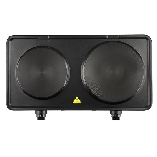 GIRMI PIASTRA ELETTRICA DOPPIA DIAMETRO PIASTRA 15,5 CM DIAMETRO PIASTRA 18,5 5 LIVELLI DI REGOLAZIONE TEMPERATURA 1000W 1500W