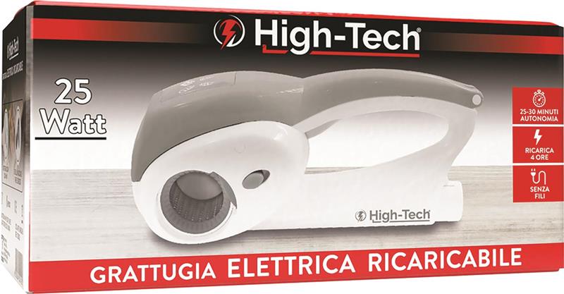 HIGH-TECH GRATTUGIA ELETTRICA SENZA FILI DA 25 WATT