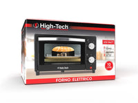 HIGH-TECH FORNO ELETTRICO DA 10LT CON POTENZA 650W COLORE NERO