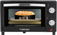 HIGH-TECH FORNO ELETTRICO DA 10LT CON POTENZA 650W COLORE NERO