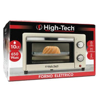HIGH-TECH FORNO ELETTRICO DA 10LT CON POTENZA 650W COLORE CREMA