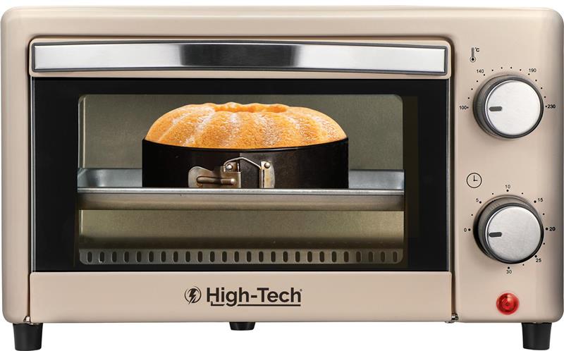 HIGH-TECH FORNO ELETTRICO DA 10LT CON POTENZA 650W COLORE CREMA