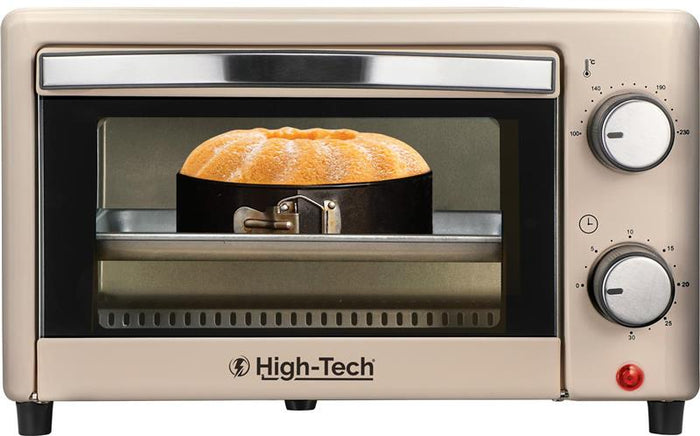 HIGH-TECH FORNO ELETTRICO DA 10LT CON POTENZA 650W COLORE CREMA