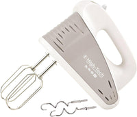 HIGH-TECH SBATTITORE ELETTRICO DA 250 WATT A 5VELOCITÀ CON FRUSTE IN ACCIAIO IN COLORE BIANCO E GRIGIO