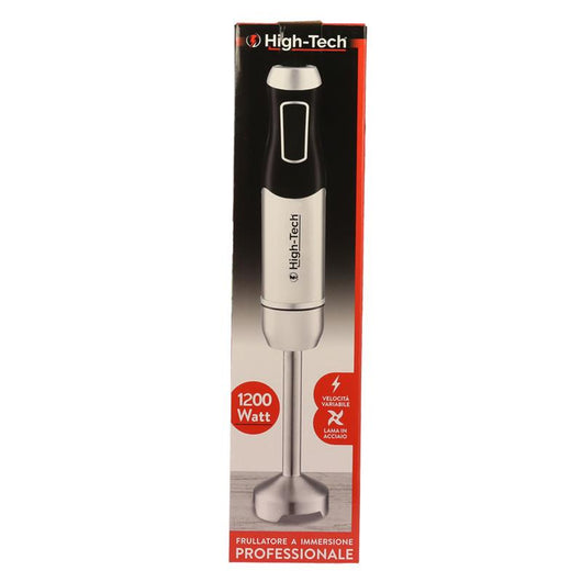 HIGH-TECH FRULLATORE AD IMMERSIONE PROFESS 1200W CON BICCHIERE GRADUATO DA 650ML