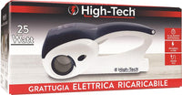HIGH-TECH GRATTUGIA ELETTRICA DA 25 WATT RICARICABILE SENZA FILI IN COLORE BLU