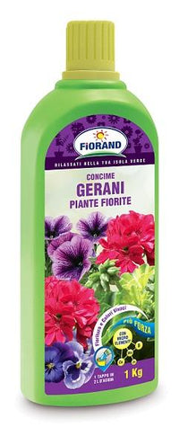 CONCIME PER GERANI E PIANTE FIORITE 1KG