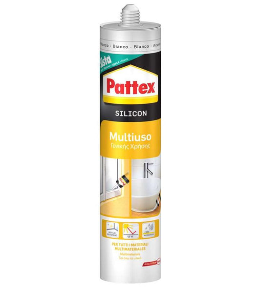 PATTEX SILICONE UNIVIVERSALE 280ML BIANCO
