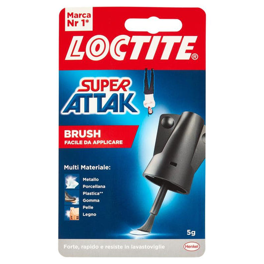 SUPER ATTAK LOCTITE EASY BRUSH 5 GR FACILE DA APPLICARE