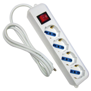 Multipresa 4Pr/16A 2P+T B/T C/Int