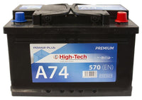 HIGH-TECH BATTERIA PER AUTO 74AH AEN 360