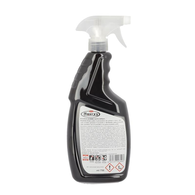 MAURY'S SPRAY PER NERO GOMME DA 750ML
