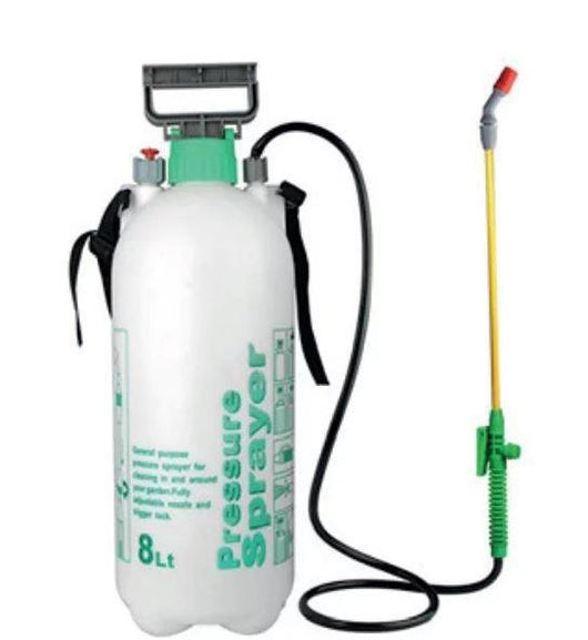 VAPORIZZATORE A PRESSIONE 8 LT LANCIA IN FIBRA DI VETRO E UGELLI IN PLASTICA OKP