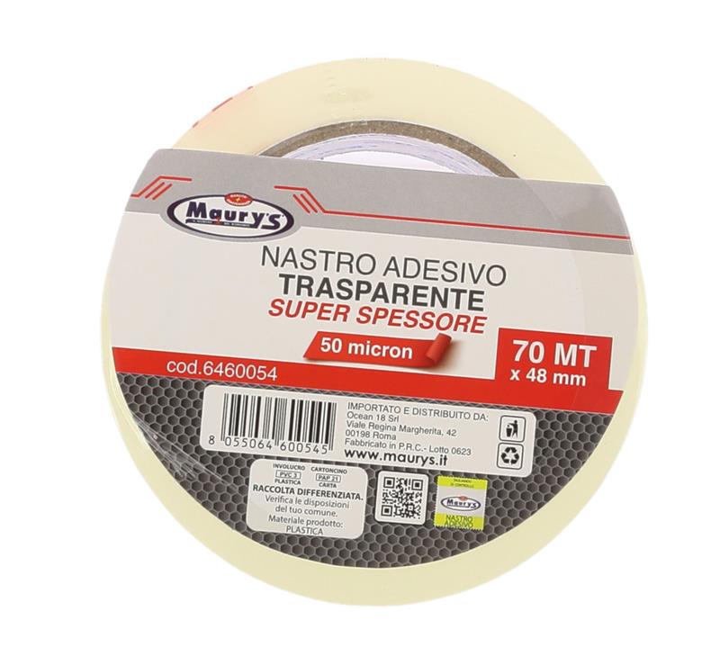 MAURY'S NASTRO TRASPARENTE 70MTX48MM 50MICRON