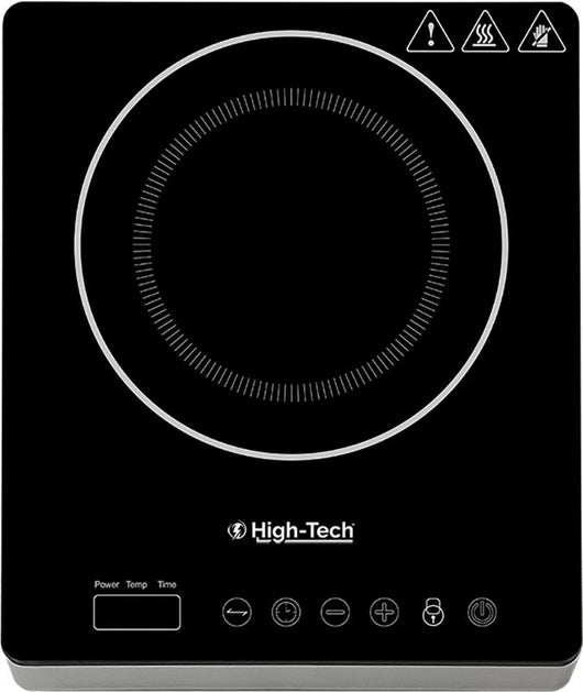 PIASTRA AD INDUZIONE HTC 2000 W VETRO CON TIMER MULTIFUNZONE COLOR NERO OKX