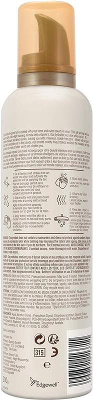 HAWAIIAN TROPIC SELF AUTOABBROZZANTE 1H EXPRESS IN MOUSSE 200 ML CONTIENE ALOE E VITAMINA E