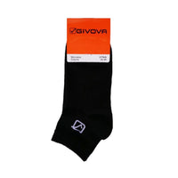 GIVOVA MINI CALZA TAGLIA 43/46 DA UOMO MAGLIA JERSEY IN COTONE PACK DA 3 PZ NERO OKX