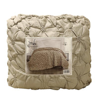 TRAPUNTA MATRIMONIALE 260X260 CM COLORE BEIGE