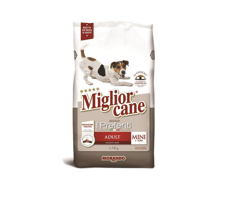 MIGLIOR CANE I PREFERITI CROCCHETTE PER CANI TAGLIA MINI 1-12 KG 1,5 KG