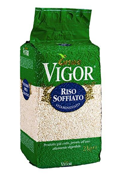 VIGOR RISO SOFFIATO PER CANI SOTTOVUOTO 2KG
