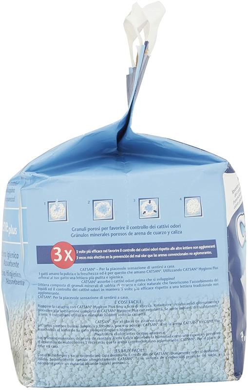 CATSAN LETTIERA PER GATTI HYGIENE PLUS NON AGGLOMERANTE 10LT OKX