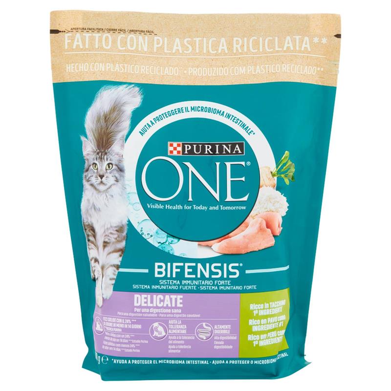 PURINA ONE CAT 800GR DELICATE CROCCHETTE PER GATTI