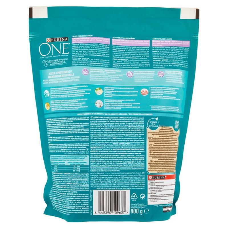 PURINA ONE CAT 800GR DELICATE CROCCHETTE PER GATTI