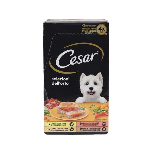 CESAR VASCHETTE IN GELATINA MULTIPACK SELEZIONI DELL' ORTO 4 X 150 GR