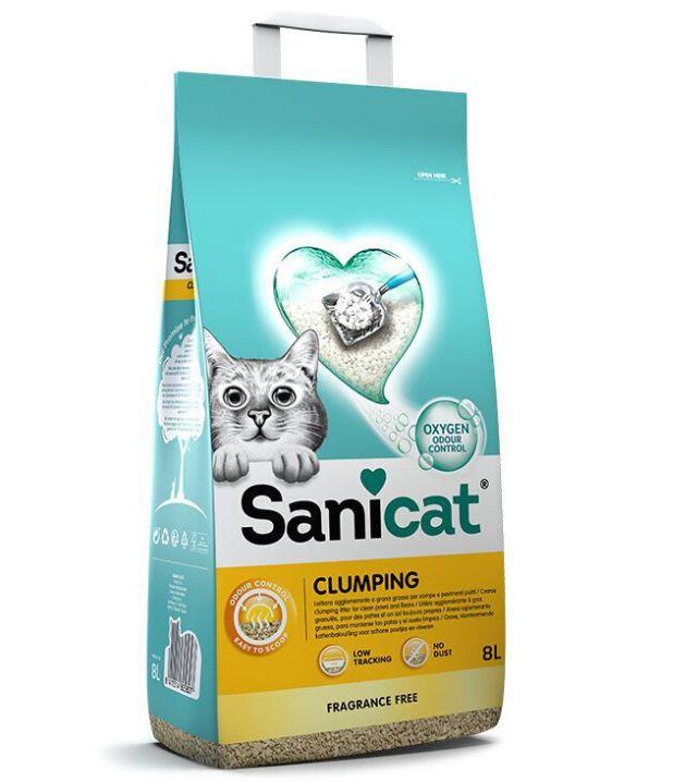 SANICAT LETTIERA 8 LT CLUMPING OXYGEN