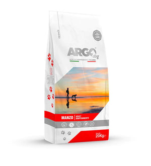 ARGO DOG ADULT MANTENIMENTO CIBO SECCO AL MANZO 20 KG ALIMENTO COMPLETO PER CANI ADULTI DI TUTTI I GENERI