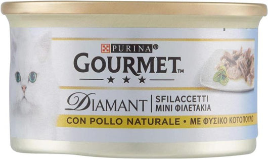 GOURMET DIAMANT 85G POLLO SFILACCETTI PER GATTI