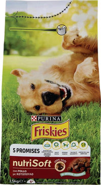 FRISKIES CIBO SECCO PER CANI NUTRISOFT POLLO1.5 KG