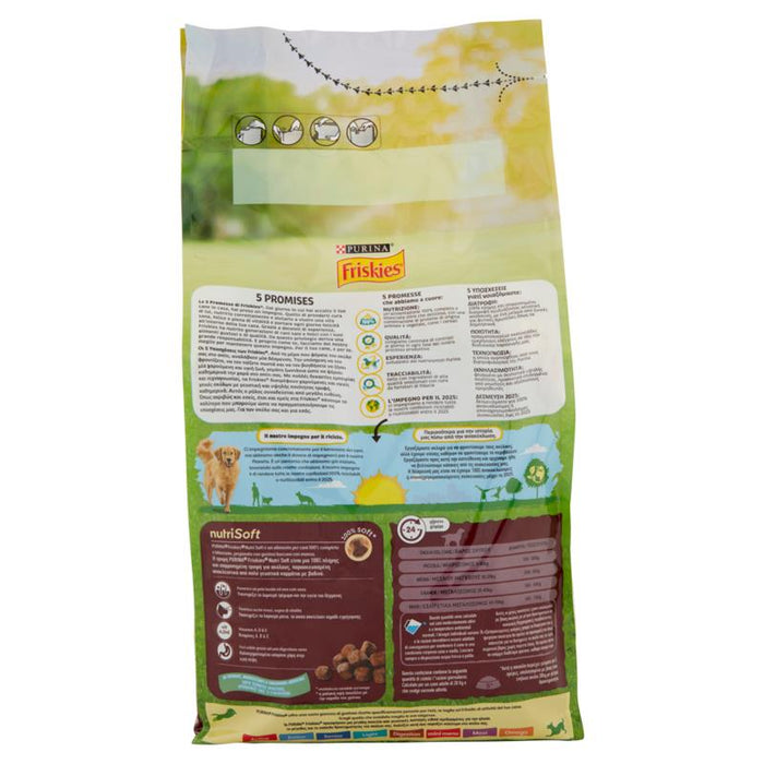 PURINA FRISKIES CANE NUTRISOFT CON MANZO 1,5 KG